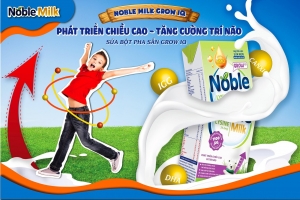 Sữa Bột Pha Sẵn Noble Milk Grow IQ